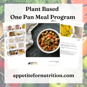 Plant Based One Pan Meal Plan