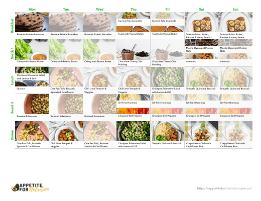 Screenshot 2025-10-09 135917 Plant Based High Protein Meal Plan (7days)