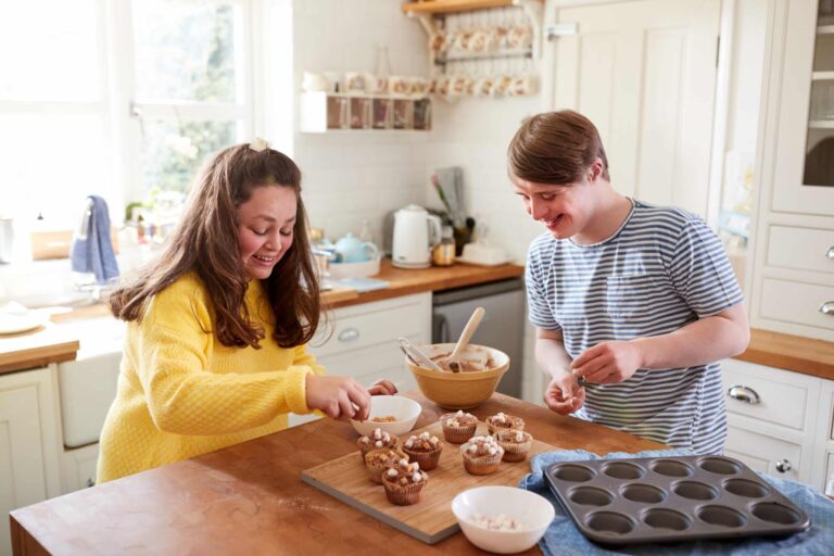 Young Downs Syndrome Couple FULL