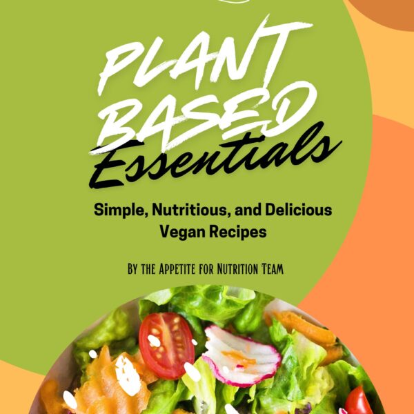 Aesthetic Perfect Salad For Everyday Recipe Book A4 Document (1) plant based essentials recipe book cover