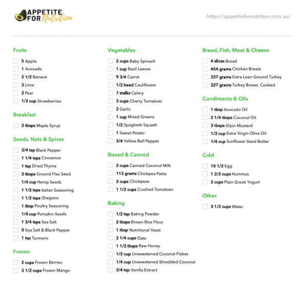 Screenshot 2025-10-09 095045 Kid Friendly Meal Plan (4-12years) (7days)