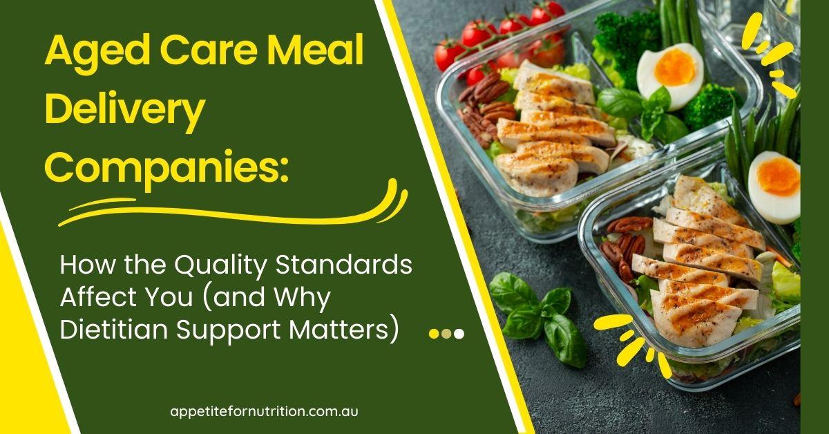 aged care meal delivery